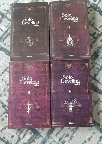 Solo Leveling Roman Seti 4 Kitap