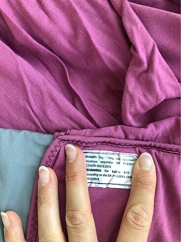 Sevi Bebe Bel Destekli Sling - Görsel 5