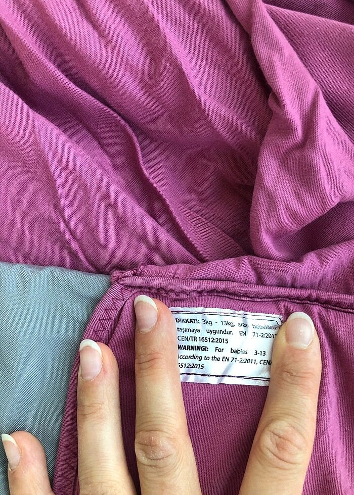 Sevi Bebe Bel Destekli Sling - Görsel 5