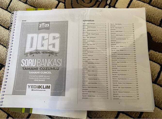 DGS SORU BANKASI