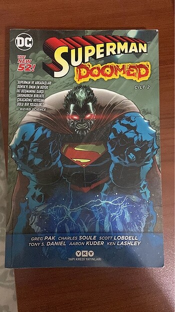 Superman doomed cilt 1 ve 2