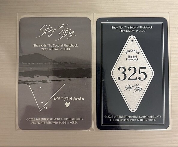 3 pc set Skz changbin stay in jeju pc kpop