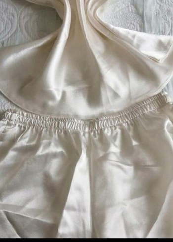 saten gecelik sabahlık seti - Görsel 6