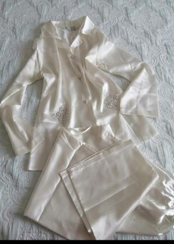 saten gecelik sabahlık seti - Görsel 5