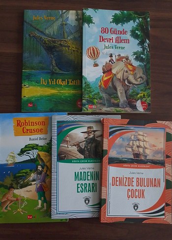 Jules Verne Çocuk Kitapları Seti - Görsel 2