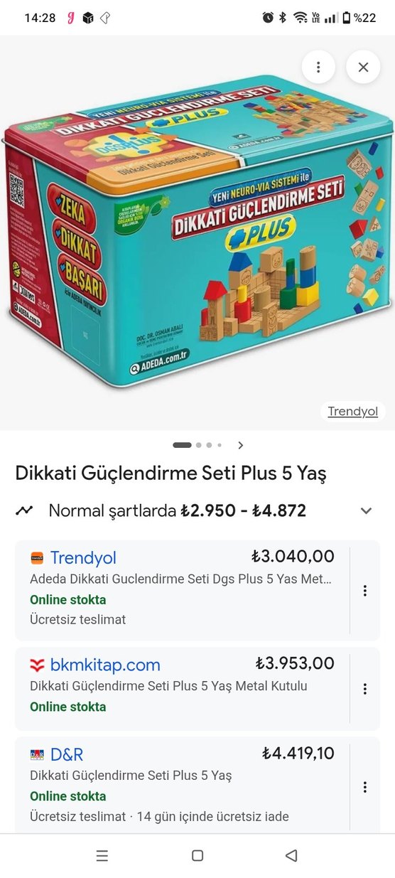 Yeni Neuro-Via Sistemli Dikkat Güçlendirme Seti - Görsel 5