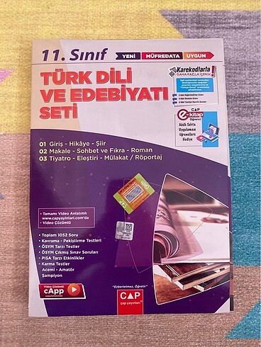 Çap yayınları 11. Sınıf set
