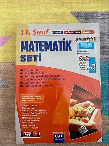 Beden Renk Çap yayınları 11. Sınıf set