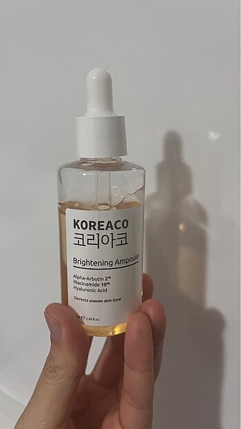 Aydınlatıcı serum