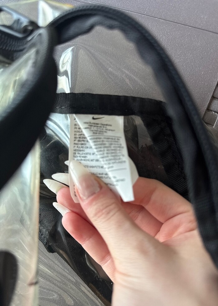 Nike şeffaf sırt çantası - Görsel 3