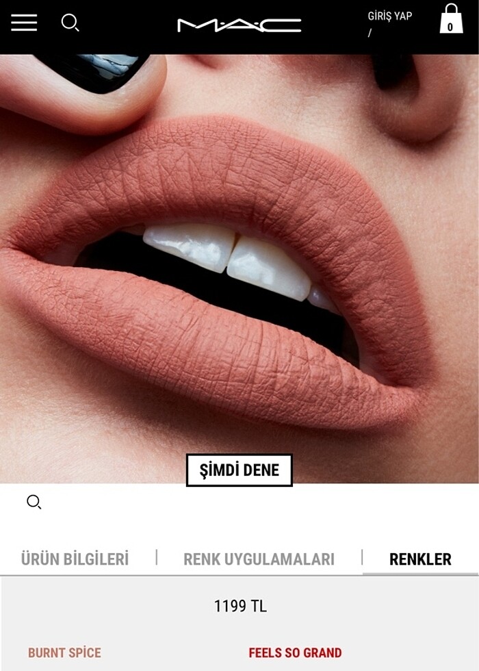 Mac likit mat ruj - Görsel 4