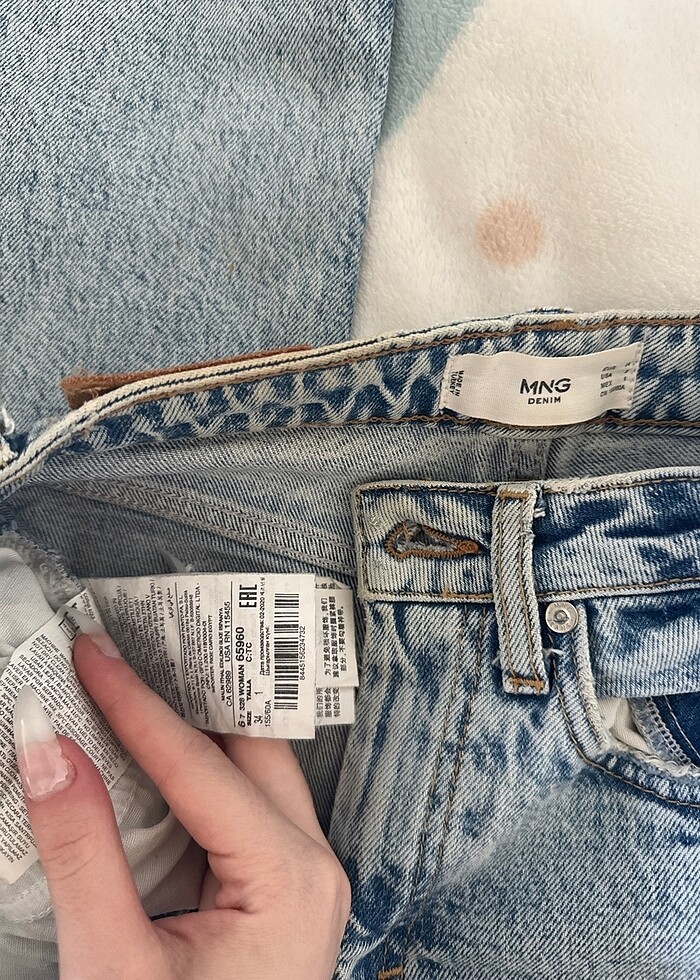 Mango denim pantolon - Görsel 3