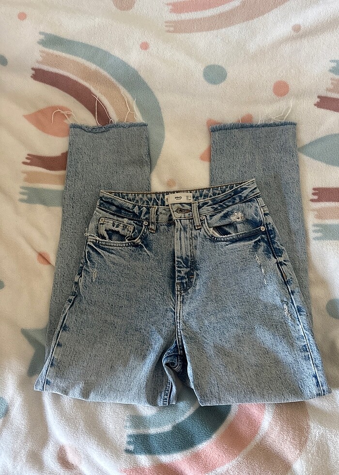 Mango denim pantolon - Görsel 4