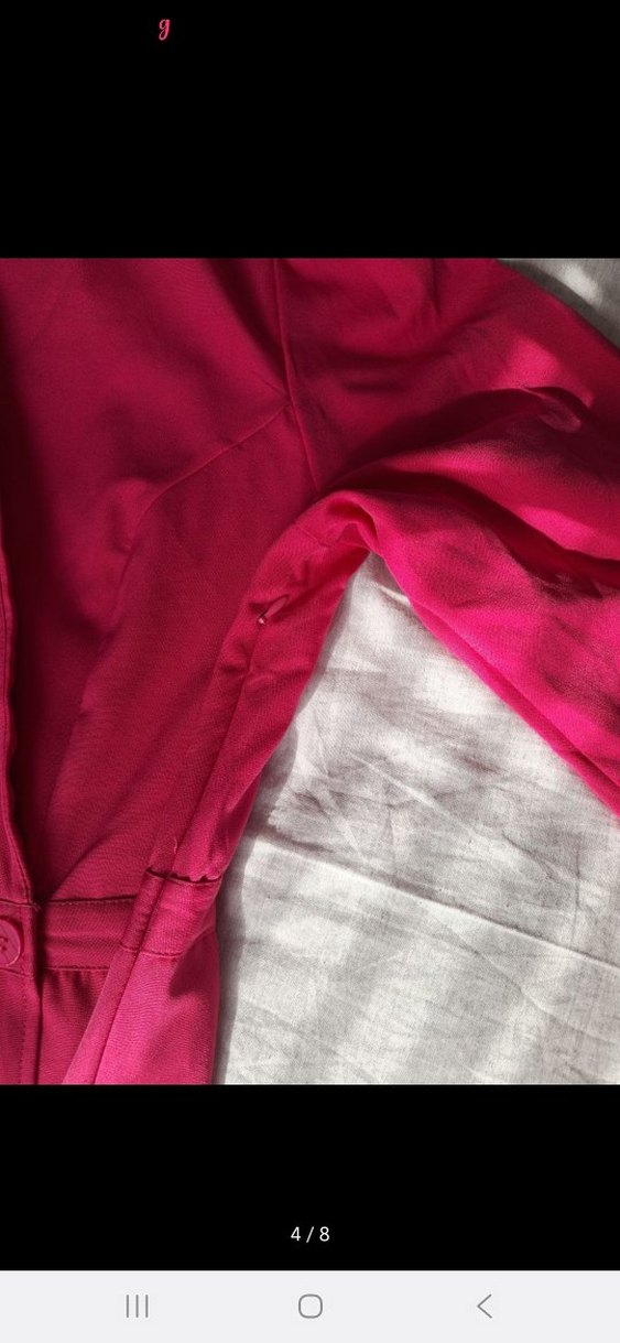 Pembe Ceket Elbise Curve - Görsel 3