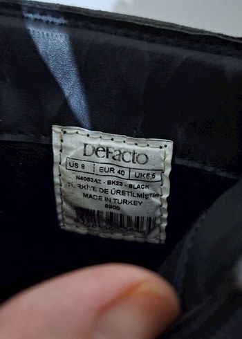 Kadın Siyah Deri Bot - Görsel 3