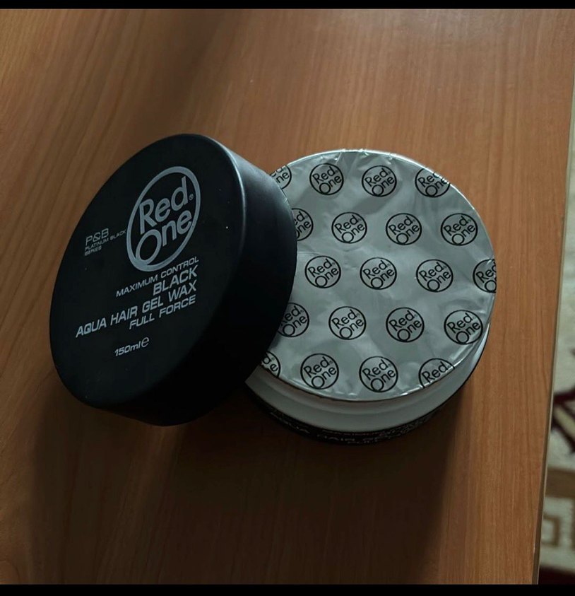 Red One Siyah Aqua Saç Jeli Wax 150 ml - Görsel 2