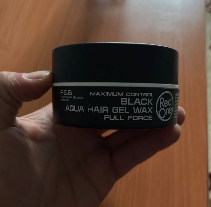 Red One Siyah Aqua Saç Jeli Wax 150 ml - Görsel 3