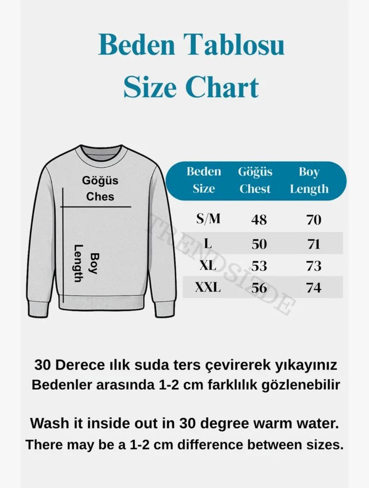 Bej Uzun Kollu Erkek Sweatshirt - Görsel 5
