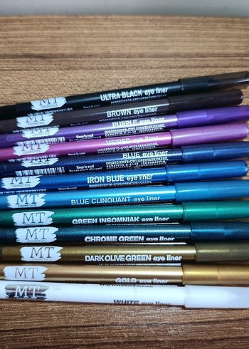 Renkli Yağlı Göz Kalemleri - Görsel 4