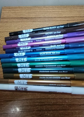 Renkli Yağlı Göz Kalemleri - Görsel 5