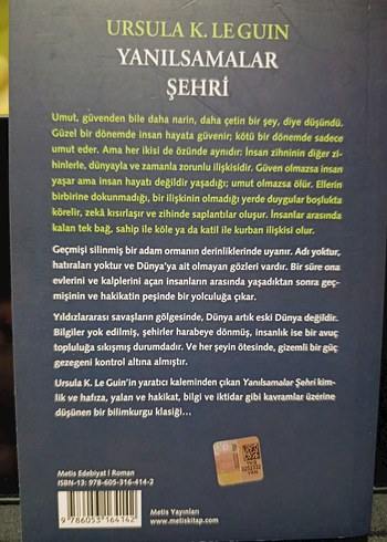 Yanılsamalar Şehri - Ursula K. Le Guin - Görsel 3