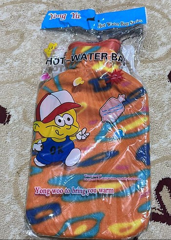 Renkli Peluş Sıcak Su Torbası - Görsel 2