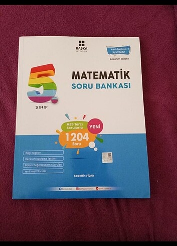 Test kitabı 5. Sınıf