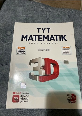 TYT Matematik Soru Bankası 3D Detaylı Çözümlü