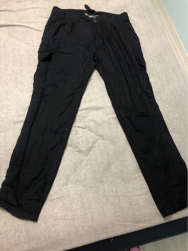 Siyah cargo pantolon
