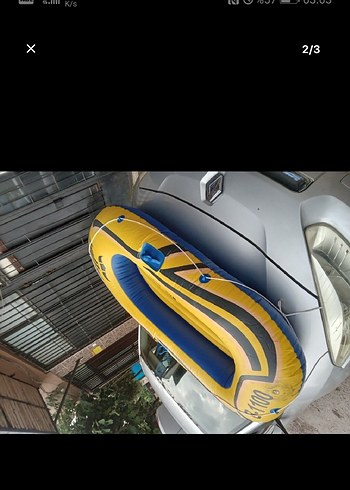 Sarı Renkli Şişme Botu B-1100 - Görsel 3