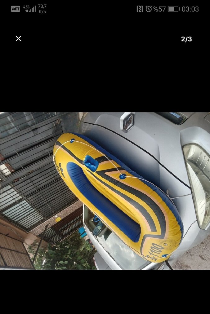 Sarı Renkli Şişme Botu B-1100 - Görsel 2