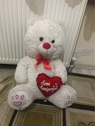 Peluş sevimli seni seviyorum ayı
