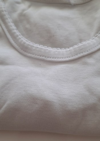 Beyaz Çocuk Atlet 2'li - Görsel 5