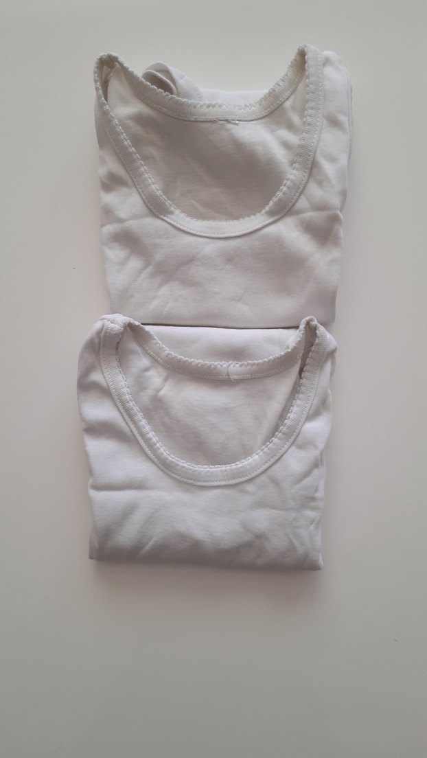 Beyaz Çocuk Atlet 2'li - Görsel 4