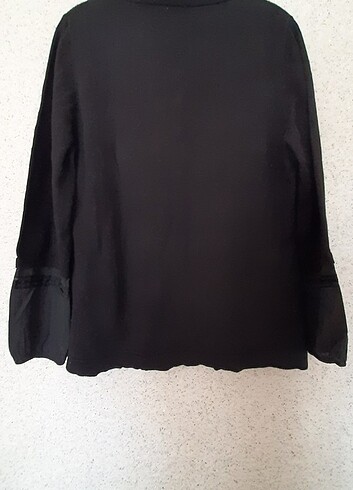 44 Beden siyah Renk İçli dışlı bluz