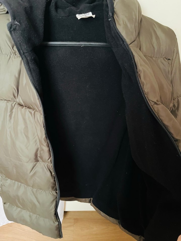 Yeşil erker çocuk Kışlık Mont - Görsel 4