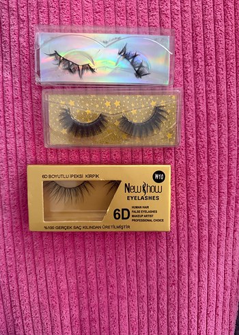6D Gold Parlak Takma Kirpik - Görsel 2