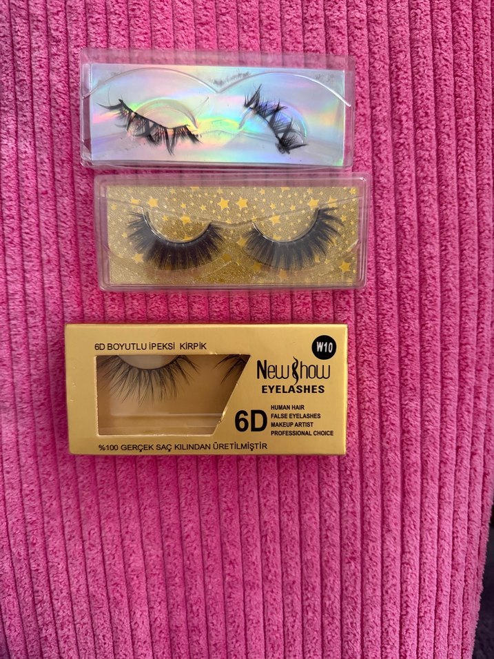 6D Gold Parlak Takma Kirpik - Görsel 2