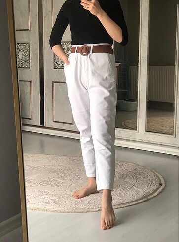 Mom jean pantolon