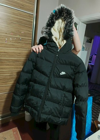 Siyah Çocuk mini mont - Görsel 4