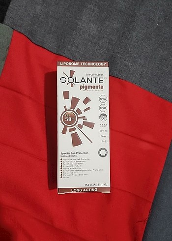 Solante Pigmenta SPF 50+ Güneş Losyonu 150 ml