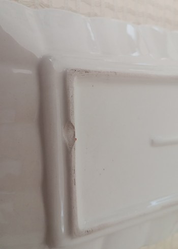  Beden Kelebek ve Gül Desenli Beyaz Porselen Tabak Seti