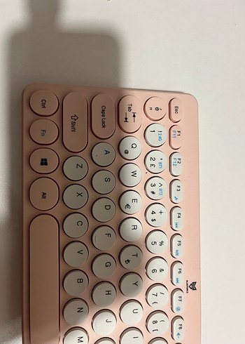 Pembe Bluetooth Blueforce Klavye - Görsel 4