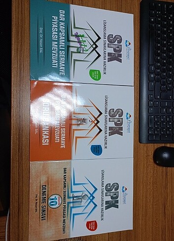 SPK LİSANS SINAVLARI KİTAP SETLERİ