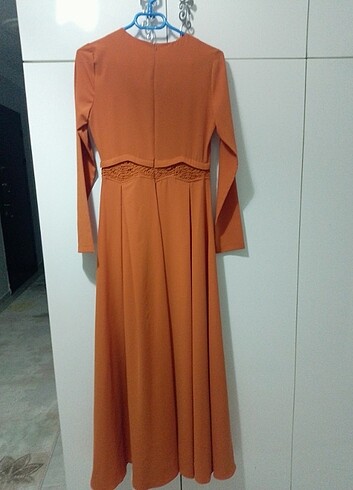 38 beden puane elbise