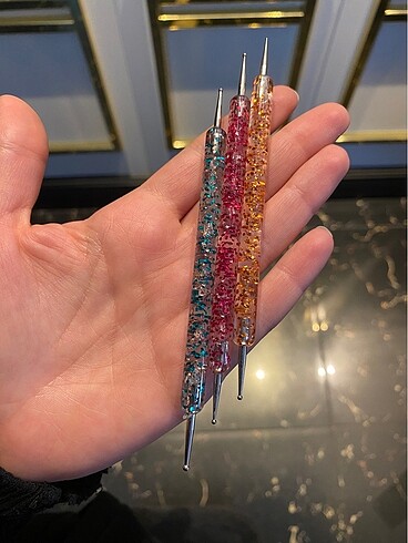 3lü nail art kalemi
