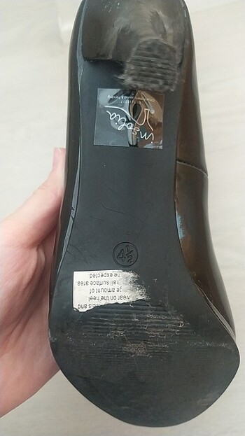 37 Beden siyah Renk Topuklu abiye ayakkabı