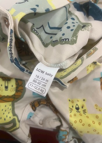 LC Waikiki Çocuklar için Renkli Desenli Askılı Tulum