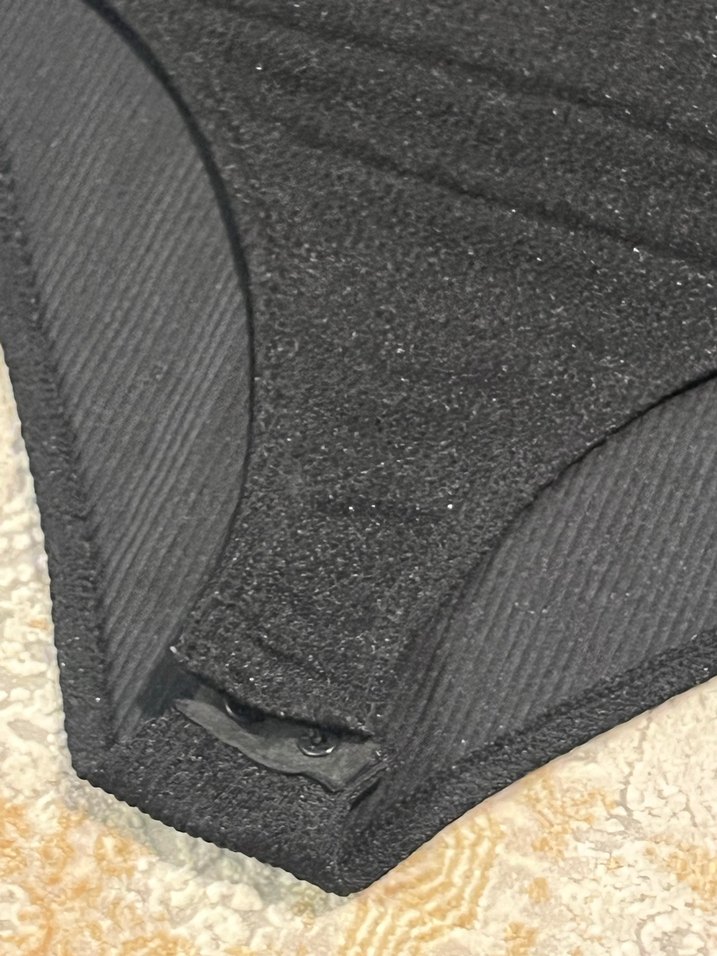 Siyah  Kadın Simli Bodysuit - Görsel 4