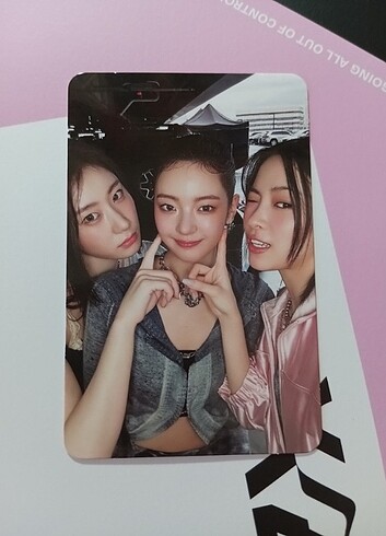 İtzy Gold Ryujin Lia Chaeryeong albüm unit pc 